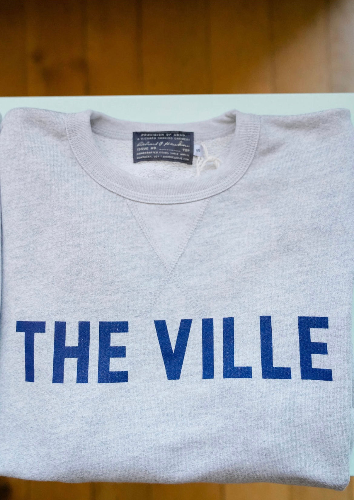Printed Ville Crew Neck Sweatshirt
