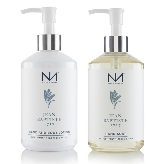 Load image into Gallery viewer, Jean Baptiste Hand Soap and Lotion Set
