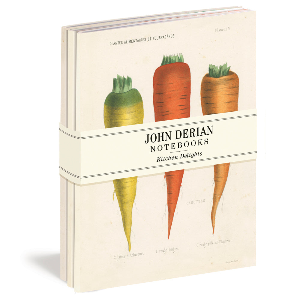 John Derian Kitchen Delights Notebook Set