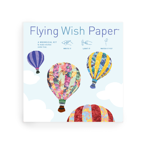 Flying Wish Paper - Large Kit Hot Air Balloons