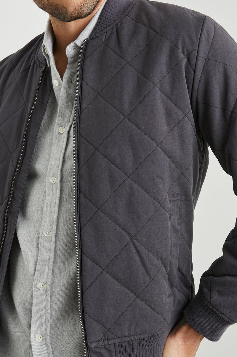 Rails - Peninsula Jacket - Washed Black
