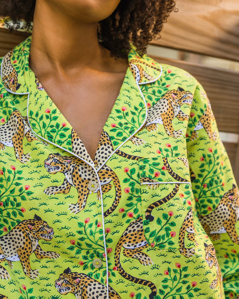 Printfresh - Bagheera Sleep Shirt - Green Apple
