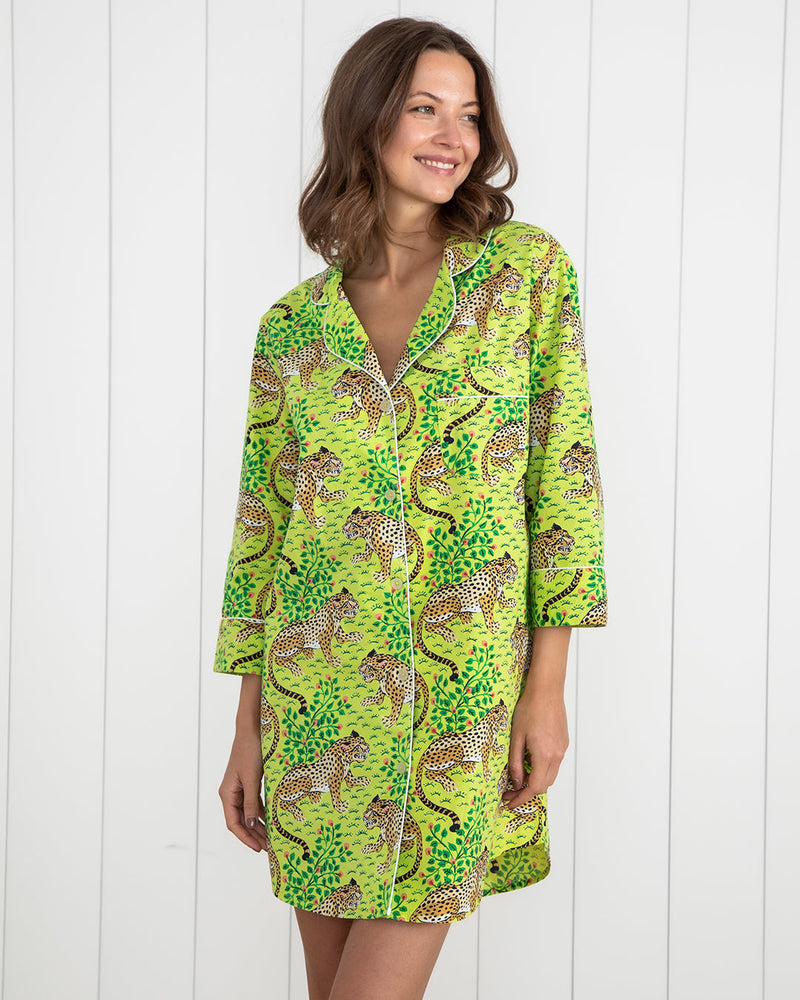 Printfresh - Bagheera Sleep Shirt - Green Apple