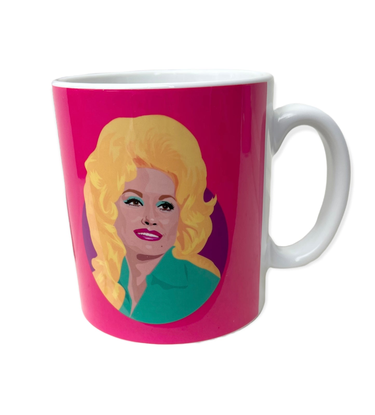 Load image into Gallery viewer, Mugs Dolly Parton - Hot Pink by Sabi Koz
