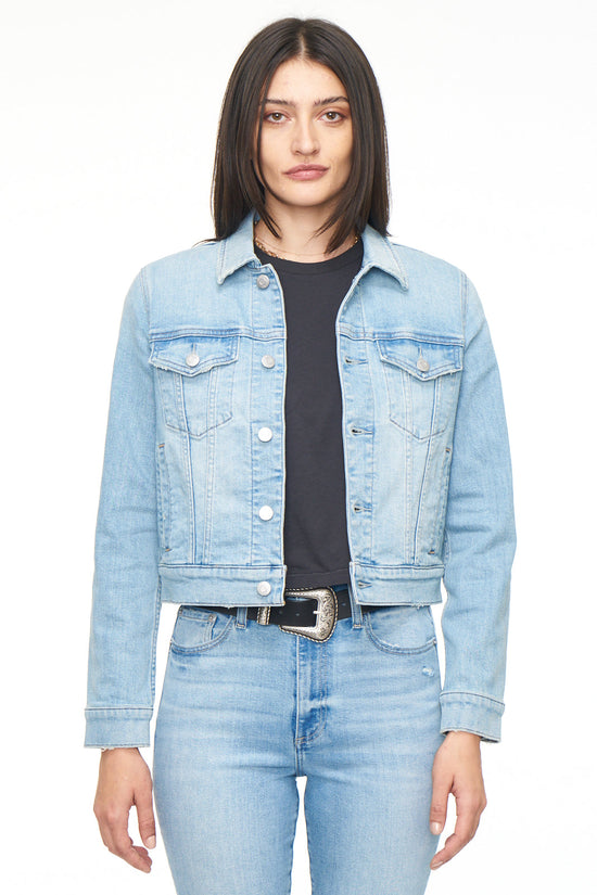 Load image into Gallery viewer, Saba Fitted Denim Jacket for Women
