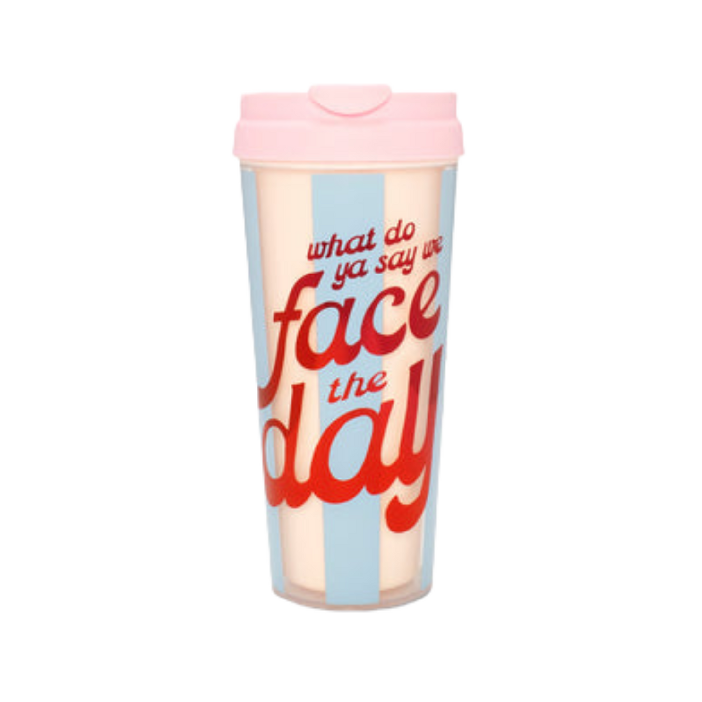 Load image into Gallery viewer, Hot Stuff Thermal Mug Face the Day
