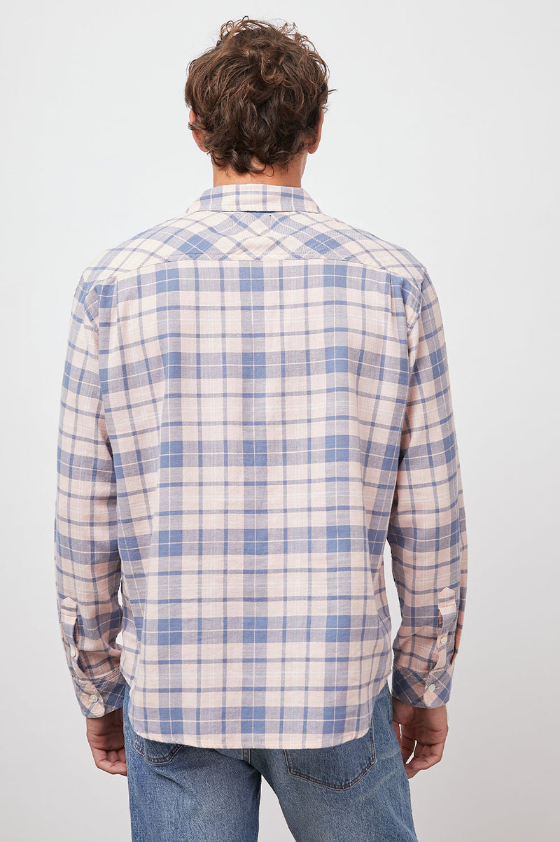 Wyatt Shirt for Men - Oasis Rose