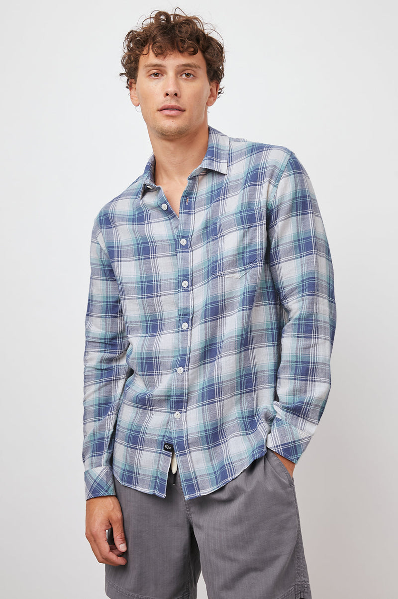 Wyatt Shirt - Santorini