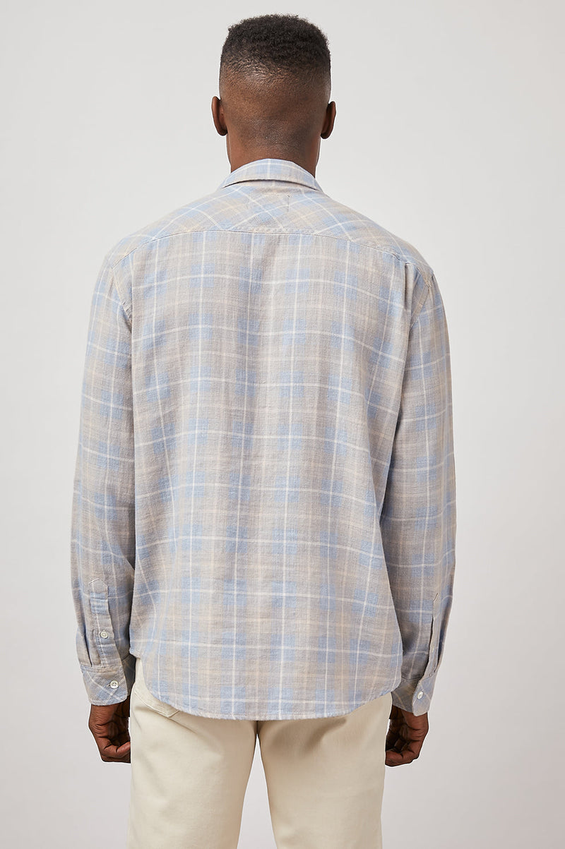 Wyatt Shirt for Men - Shoreline Peach