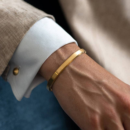 Men’s Gold Cuff Bracelet