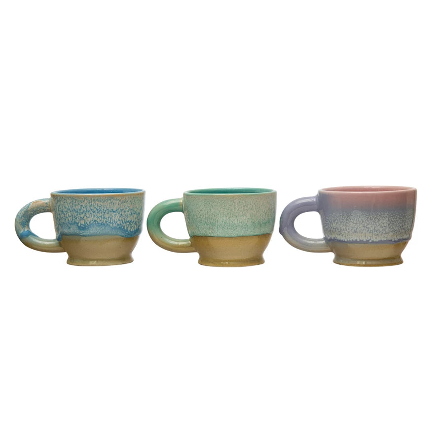 10 oz. Stoneware Mug, Reactive Glaze