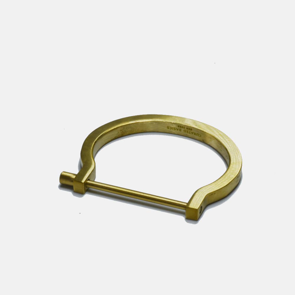Load image into Gallery viewer, Brass Screw Bracelet 8&amp;quot;
