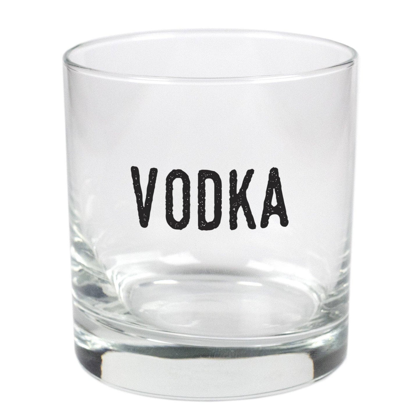 Load image into Gallery viewer, Vodka - 11 oz Stylized Rocks Glass
