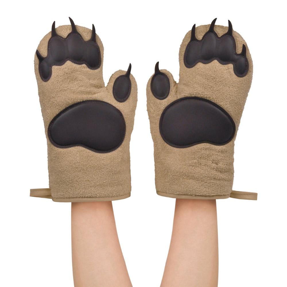 Load image into Gallery viewer, Bear Hands Cotton Oven Mitt
