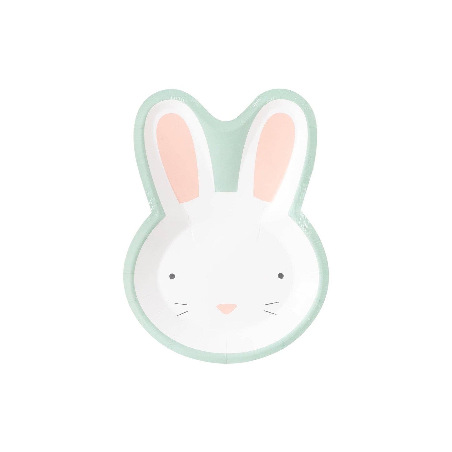 Load image into Gallery viewer, Blue Easter Bunny Shaped Plate
