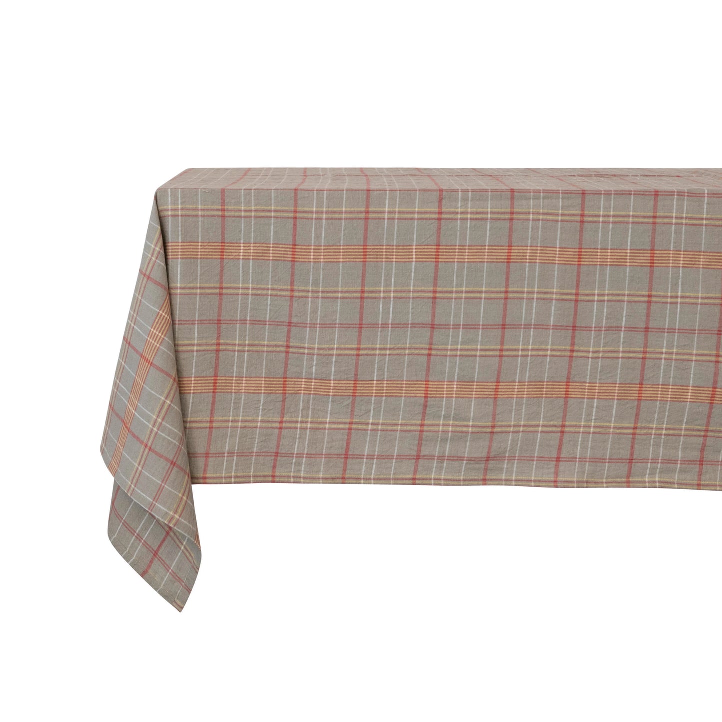 Load image into Gallery viewer, Cotton Plaid Tablecloth
