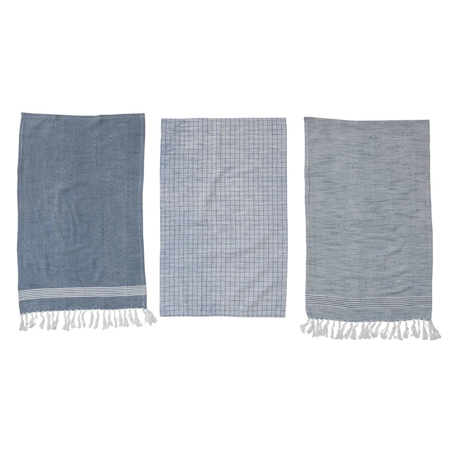 Cotton Blend Hamman Style Tea Towels