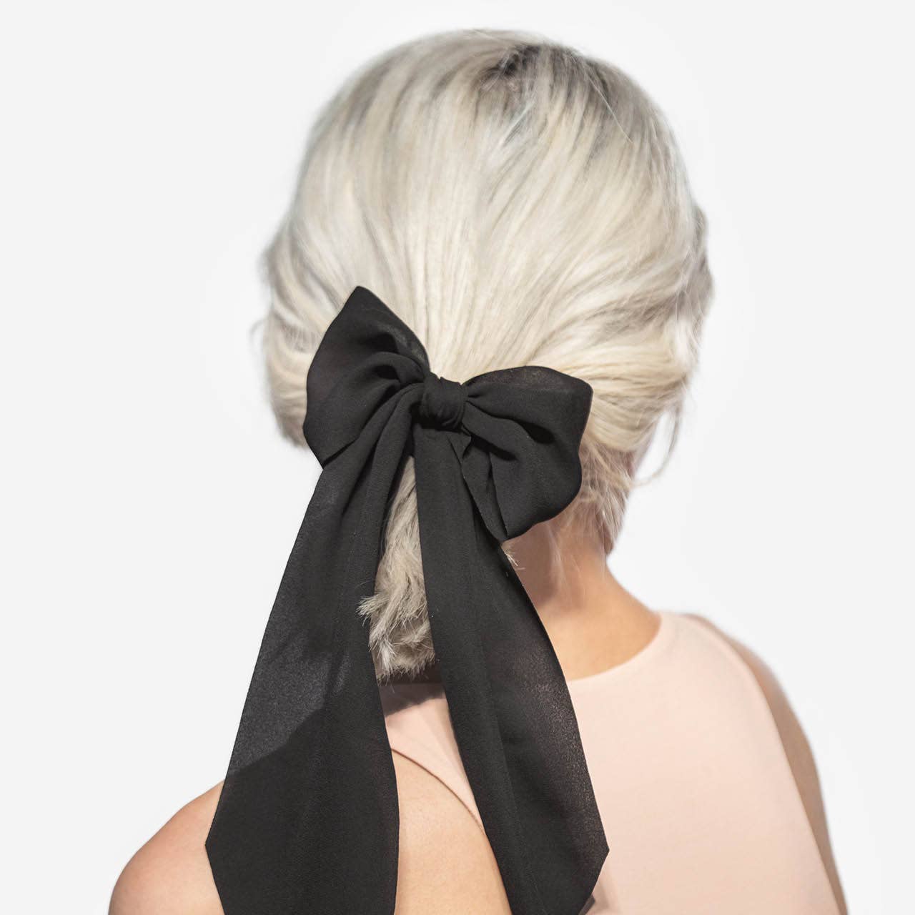 Crepe Scarf Scrunchie 2pc Set for Women