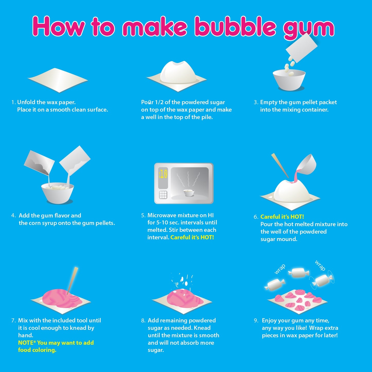delicious bubble gum