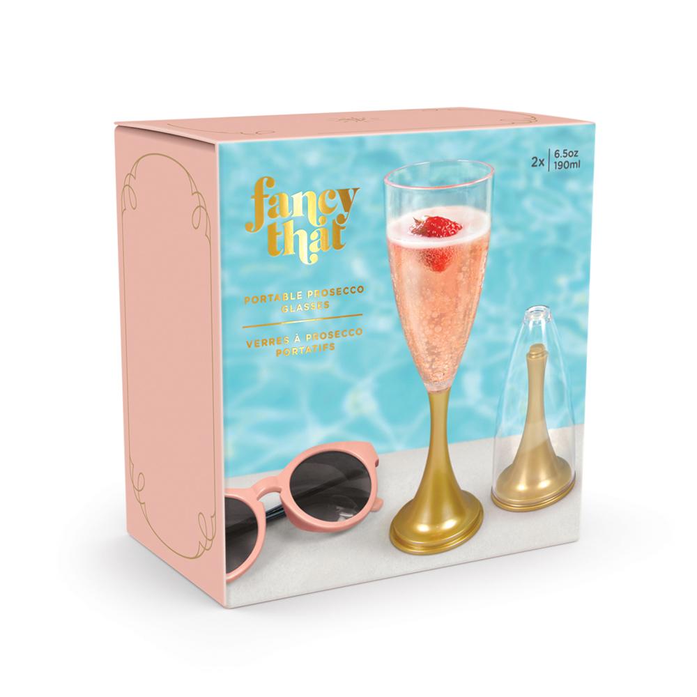 Fancy That Portable Prosecco Glasses