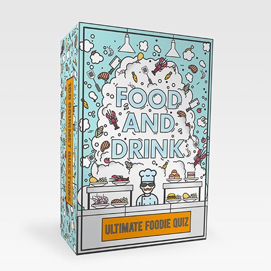 Food + Drink Trivia Deck Book