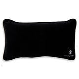 Needlepoint Pillow - Black Cotton Velvet