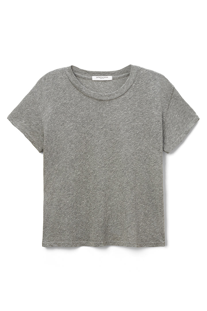 Load image into Gallery viewer, Harley Cotton Boxy Crew Tee - Heather Grey
