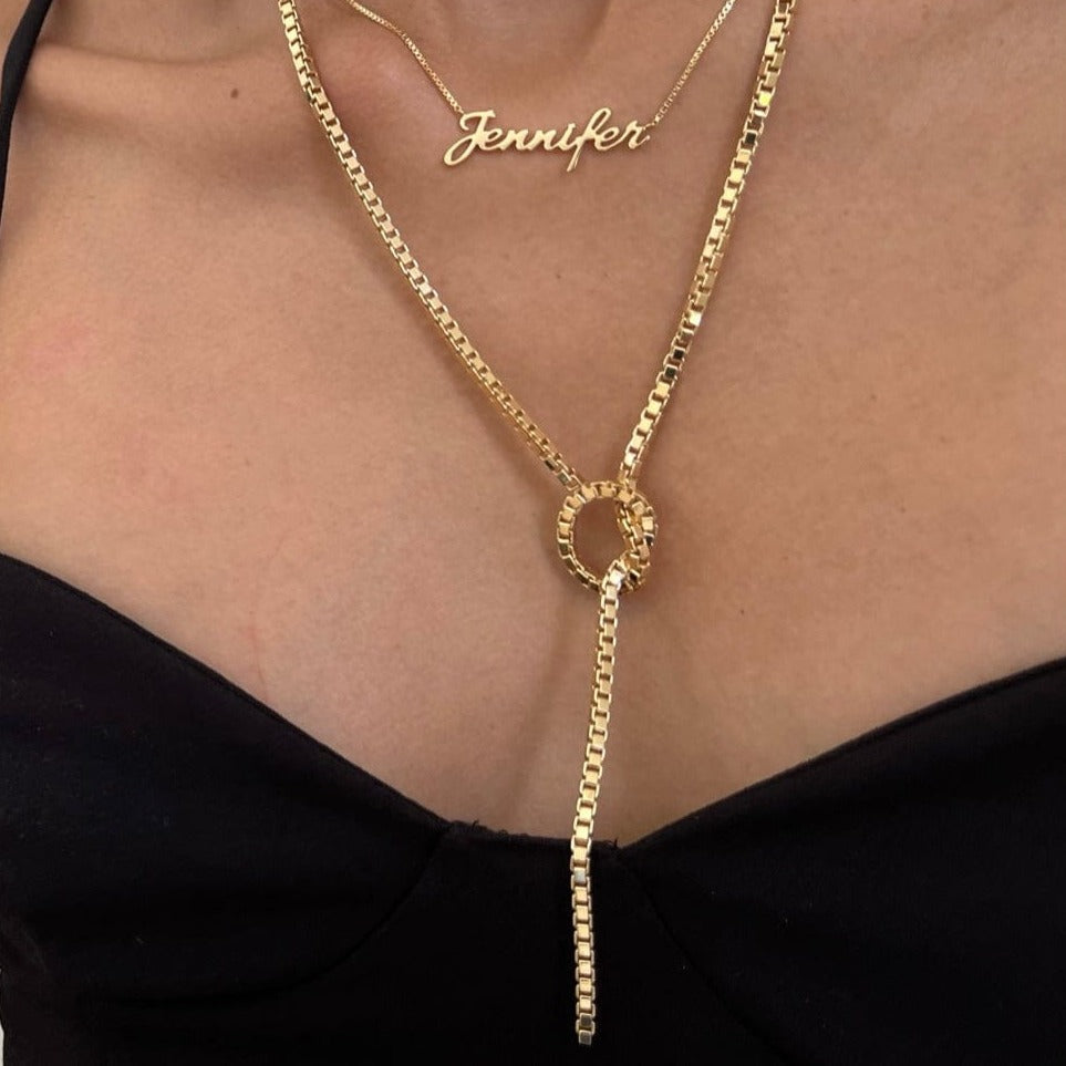 Fancy Personalized Betty Necklace