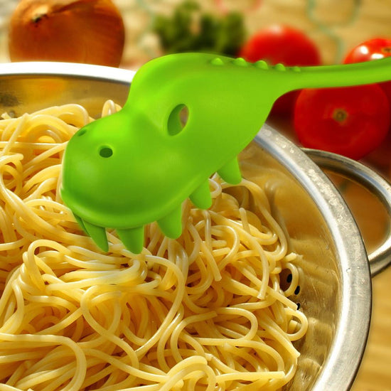 Green Pasta Server