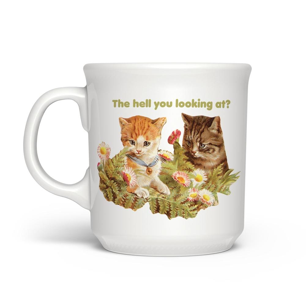 Load image into Gallery viewer, Hell You Looking At Mug
