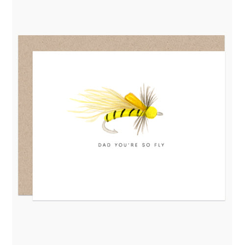 Dad Fly Greeting Card