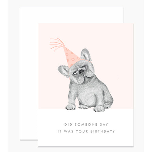 Load image into Gallery viewer, Frenchie Birthday Greeting Card
